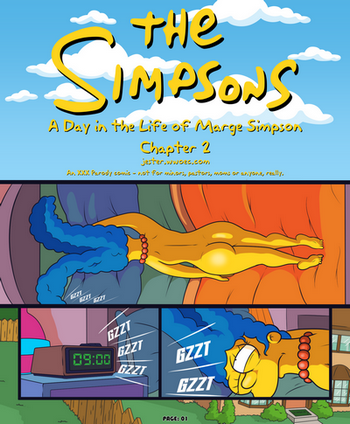 Day Life Marge Simpson simpsons