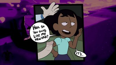 connie new haircut hair Connie Maheswaran Blargsnarf