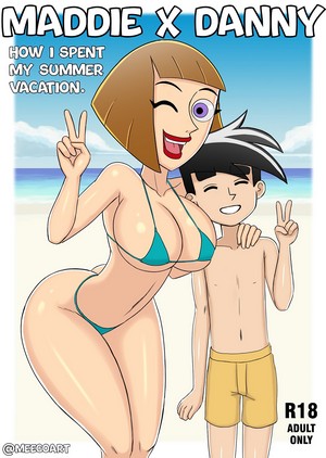 Meegoart How Spent My Summer Vacation danny Phantom maddie