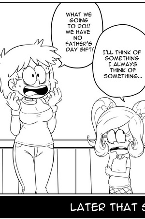 Fathers day the loud house RedKaze