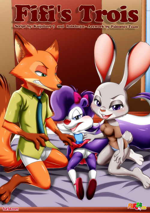 fifis trois palcomix Judy Hopps Nick Zootopia