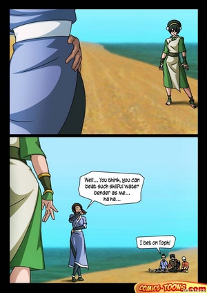 Magic rape Avatar: The Last Airbender, Katara, Toph Beifong Comics-Toons