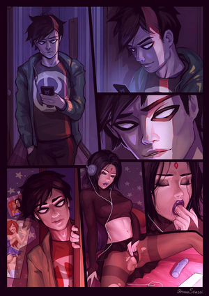 melancholy of raven teen titans Aromasensei