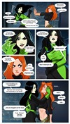 kim and shego date on the roof porn comic 02