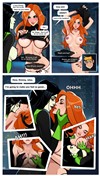 kim and shego date on the roof porn comic 04