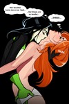 kim and shego date on the roof porn comic 08