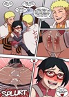 Sarada being fucked by Naruto porn comic - image 04