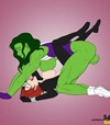 Black widow fucked by Hulk porn Image 20