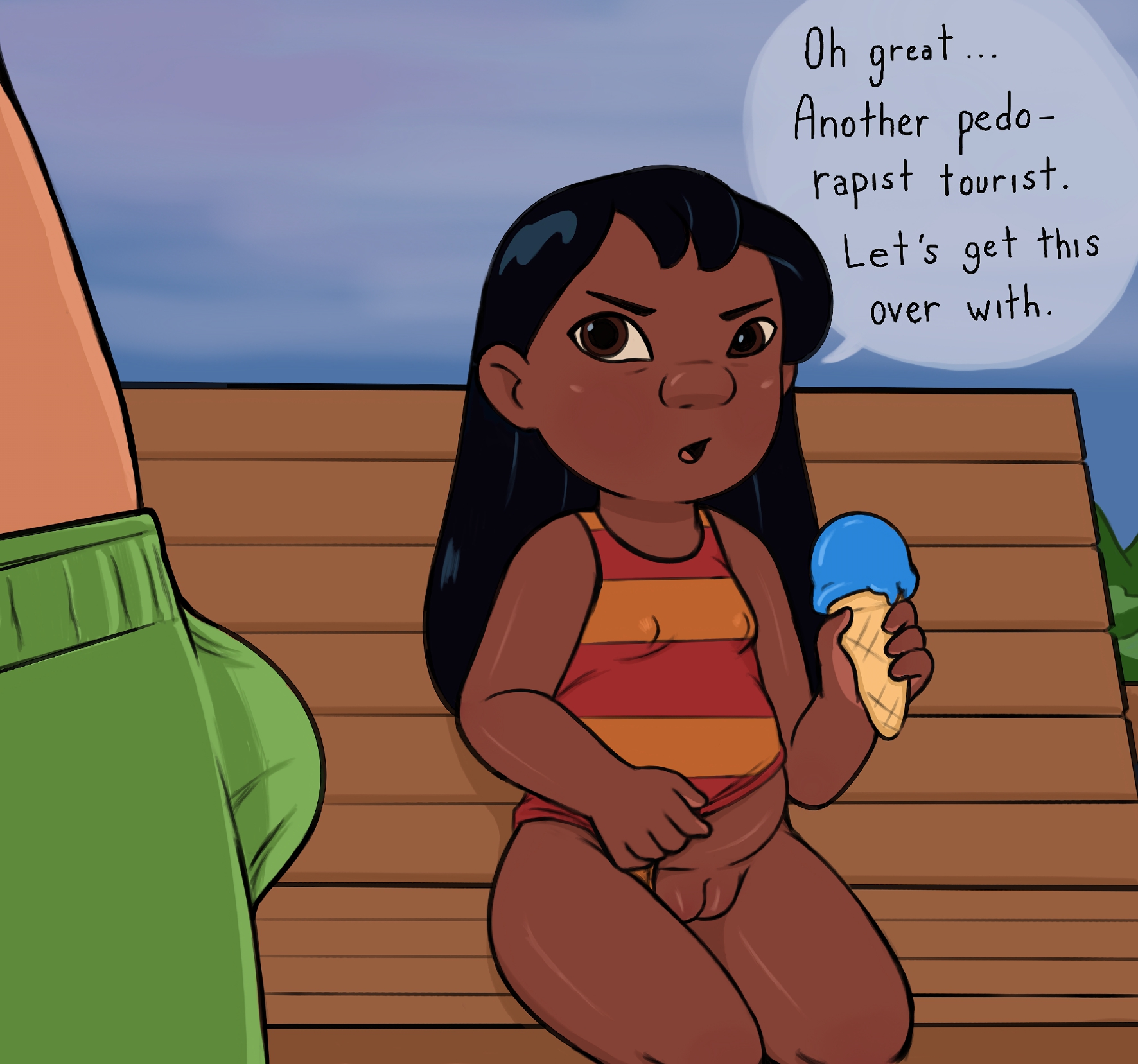 Lilo welcoming to havai Disney porn cape