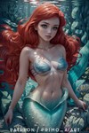 Ariel the Little Mermaid 3D ART images- Image 43