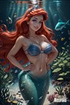 Ariel the Little Mermaid 3D ART images- Image 56